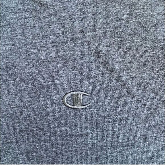 Champion Powerblend Pullover Grey Hoodie Size Large Men’s - Picture 4 of 14